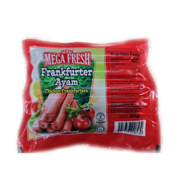 300G MG FRESH CHICKEN FRANK 300g-mg-fresh-chicken-frank